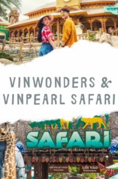 Combo vé Vinpearl land và safari